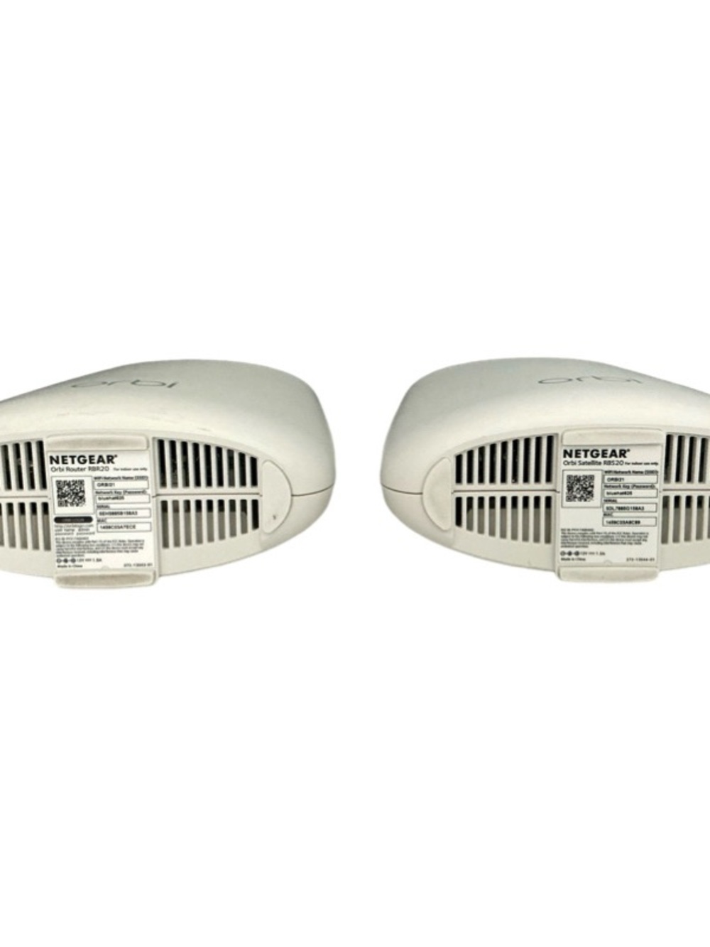 Pre-Owned NETGEAR ORBI RBR20 TRI-BAND MESH WIFI SYSTEM (ROUTER + SATELLITE) - Picture 5 of 6